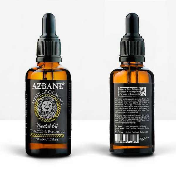 Premium Organic Beard Oil  - Tobacco & Patchouli