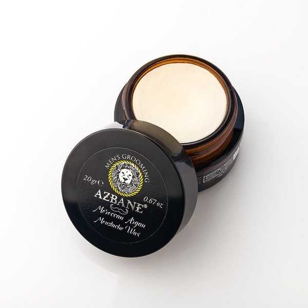 Premium Mustache Wax with PURE Moroccan Argan