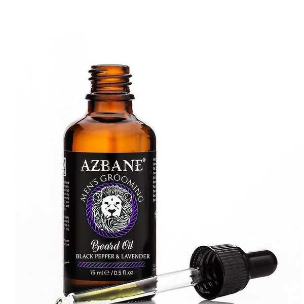 Premium Organic Beard Oil  - Black Pepper & Lavender